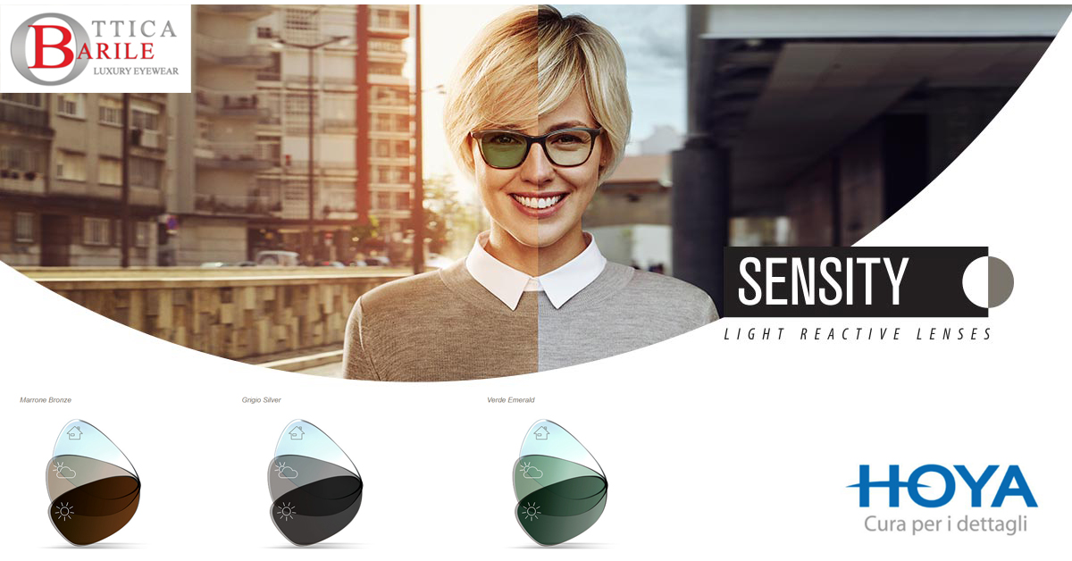 Tecnologia hoya sensity per lenti all avanguardia - Ottica Barile